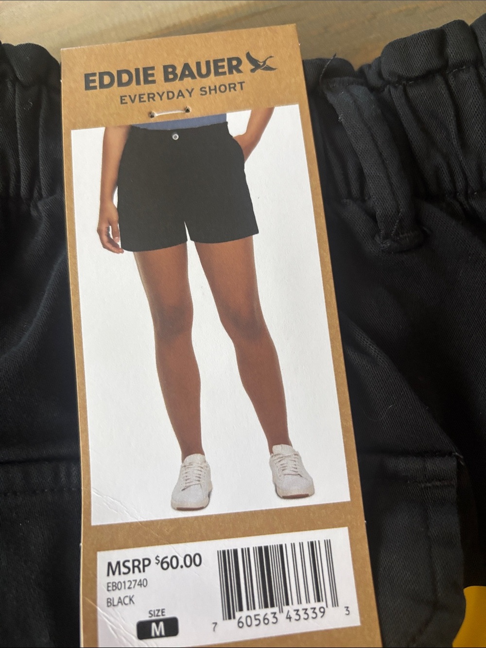 Eddie Bauer Black Everyday Athletic Shorts